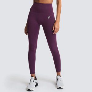 SOLD OUT - DOYOUEVEN Hyperflex Seamless Leggings - Plum Purple - S